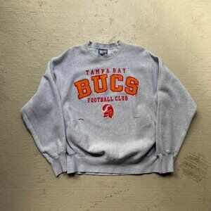 Vintage 90s Lee Tampa Bay Buccaneers Reverse Weave Sweatshirt L